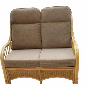 Sorrento Cane Furniture -2 Seater Sofa - Coffee