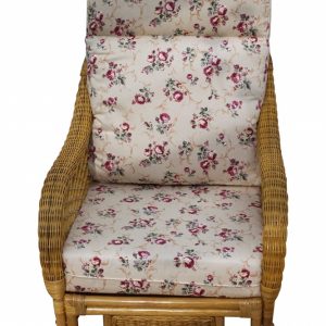 Portofino Cane Furniture -Single Chair - 'Rose'
