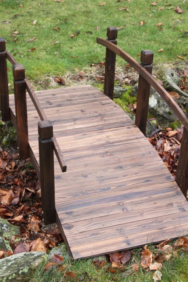 Wooden Garden Bridge 1.5M Wide