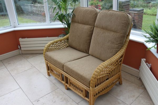 Portofino 3 Piece Suite-2 Chairs & Sofa-Coffee Fabric
