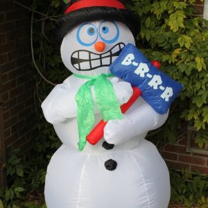 Inflatable Chattering Snowman 1.8M