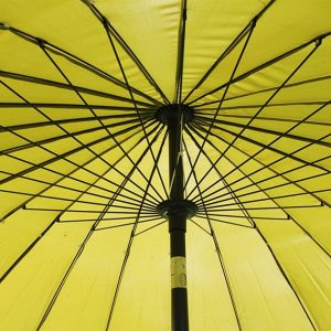 2.7M Wide Shanghai Parasol in Lime Green
