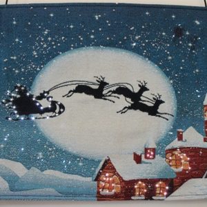 Santa & Sleigh Tapestry RW7102