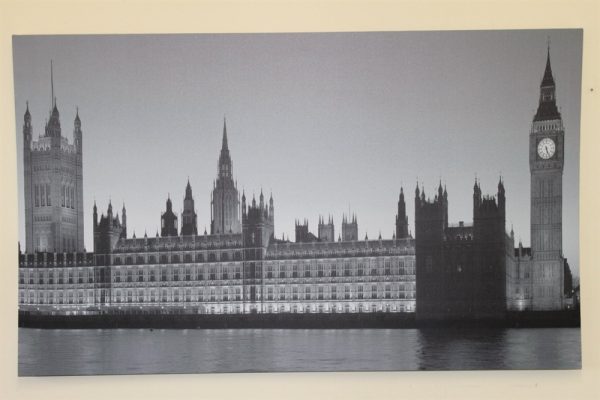 Large Big Ben & Houses of Parliament Canvas Print