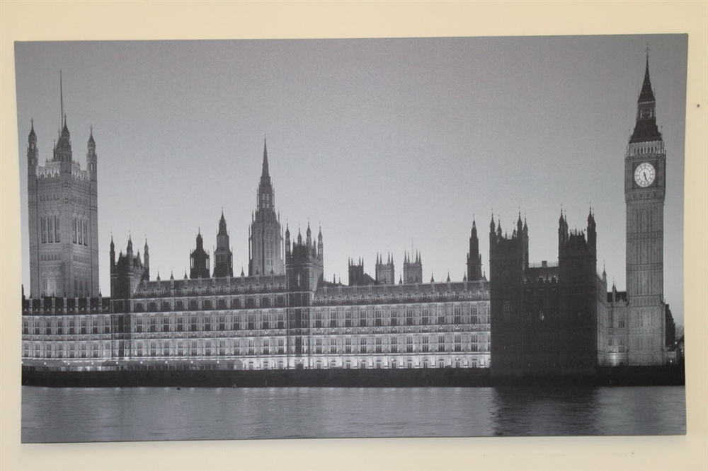 Large Big Ben & Houses of Parliament Canvas Print  1 Large Big Ben & Houses of Parliament Canvas Print