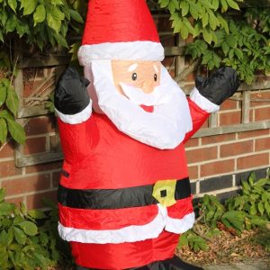 Inflatable Santa - With LED Light-1.2M Tall