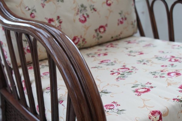 Verona Cane Furniture -Single Chair - Rose design