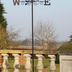 Black Cat and Mouse Weathervane