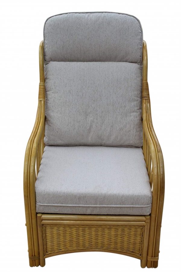 Sorrento Cane Furniture -Single Chair - Cream