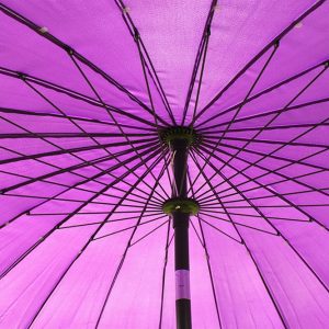 2.7M Wide Shanghai Parasol in Purple
