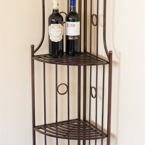 Versailles Style Metal Corner Rack
