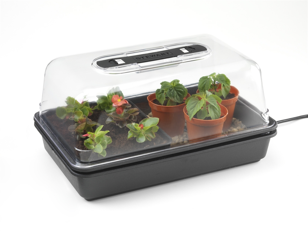 Stewart Plastic Garden 38cm Essentials Electric Propagator 2 Stewart Plastic Garden 38cm Essentials Electric Propagator