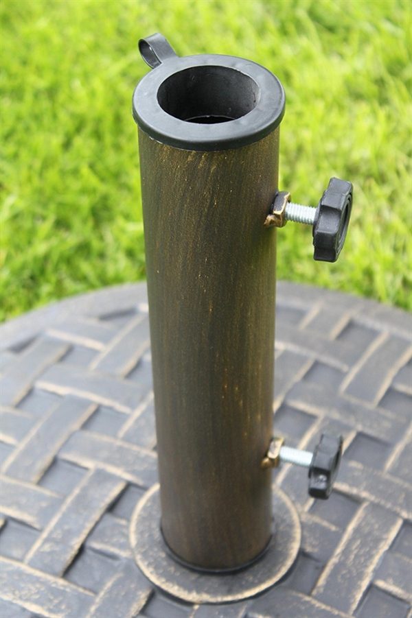 Resin Parasol Base 14KGS - Antique Bronze Colour
