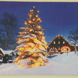 Tree Scene Canvas Print-LED-RW4004