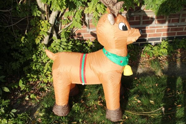 Inflatable Christmas Reindeer 1.2M Tall- Indoor or Outdoors