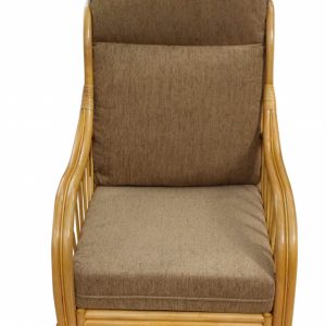 Sorrento Cane Furniture -Single Chair - Coffee