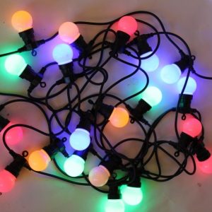 20 Multi Coloured LED Light Festoon Sets- For Outdoor or Indoor Use