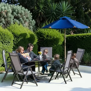 Henley 6 Seater Garden Dining Set gallery 1