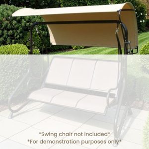 Spare Canopy for Blenheim Garden 3 Seater Swing Seat (Swing Seat Not Included)