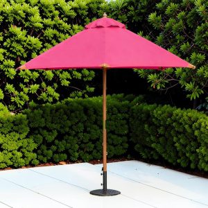 3m Premium Hardwood Garden Parasol Umbrella