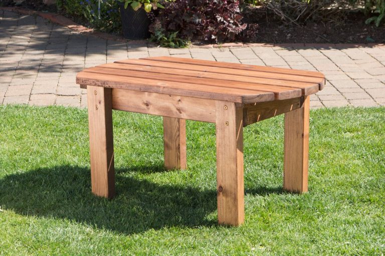 Rustic Style Heavy Duty Wooden Garden Coffee Table Garden Market Place