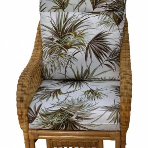 Portofino Cane Furniture -Single Chair - 'Palm'