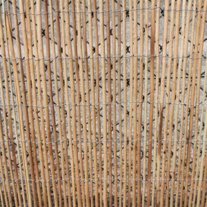 Peeled Willow Fencing Rolls 1.2M Tall and 3.8M Long