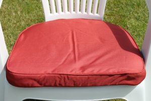 D-Pad Cushion for Plastic Garden Chair - Available in 6 colours