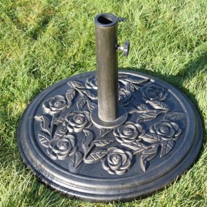 Resin Parasol Base 9KGS - Antique Bronze Colour