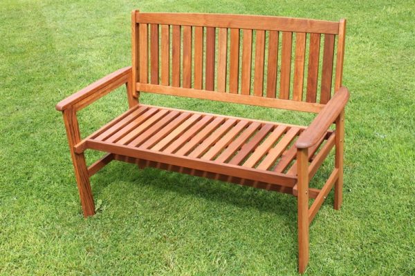 Tropicana Hardwood 2 Seater Garden Bench