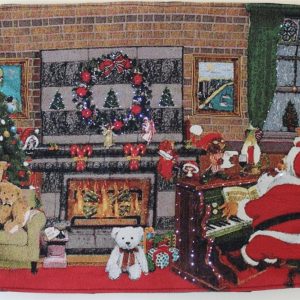 Father Christmas Tapestry Picture RW7103