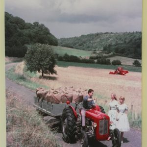 Massey Ferguson MF35 Tractor and Trailer
