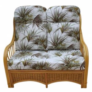 Sorrento Cane Furniture -2 Seater Sofa - Palm