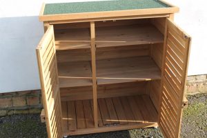 Wooden Tool Shed Natural-WS-95NaturalColour