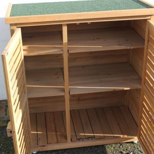 Wooden Tool Shed Natural-WS-95NaturalColour