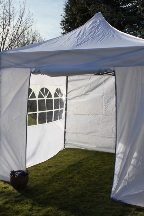 Quick Up Garden Gazebo 2.5M Square-4 Side Curtains