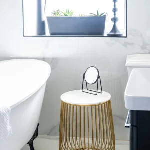 White Marble Top Coffee Table gallery 1