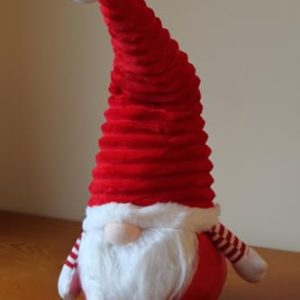 Large Christmas Cute Groovikert Gonk Figure in Red, Soft Freestanding Festive Decoration, 51cm Tall Polyester Character, 23cm Wide x 17cm Deep gallery 1