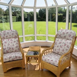 Sorrento Duo Bistro Set with 2 Chairs and Side Table gallery 1